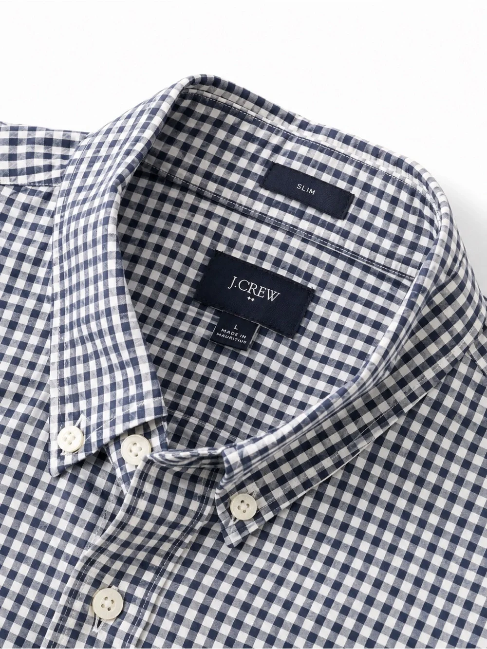 J. Crew tailored button